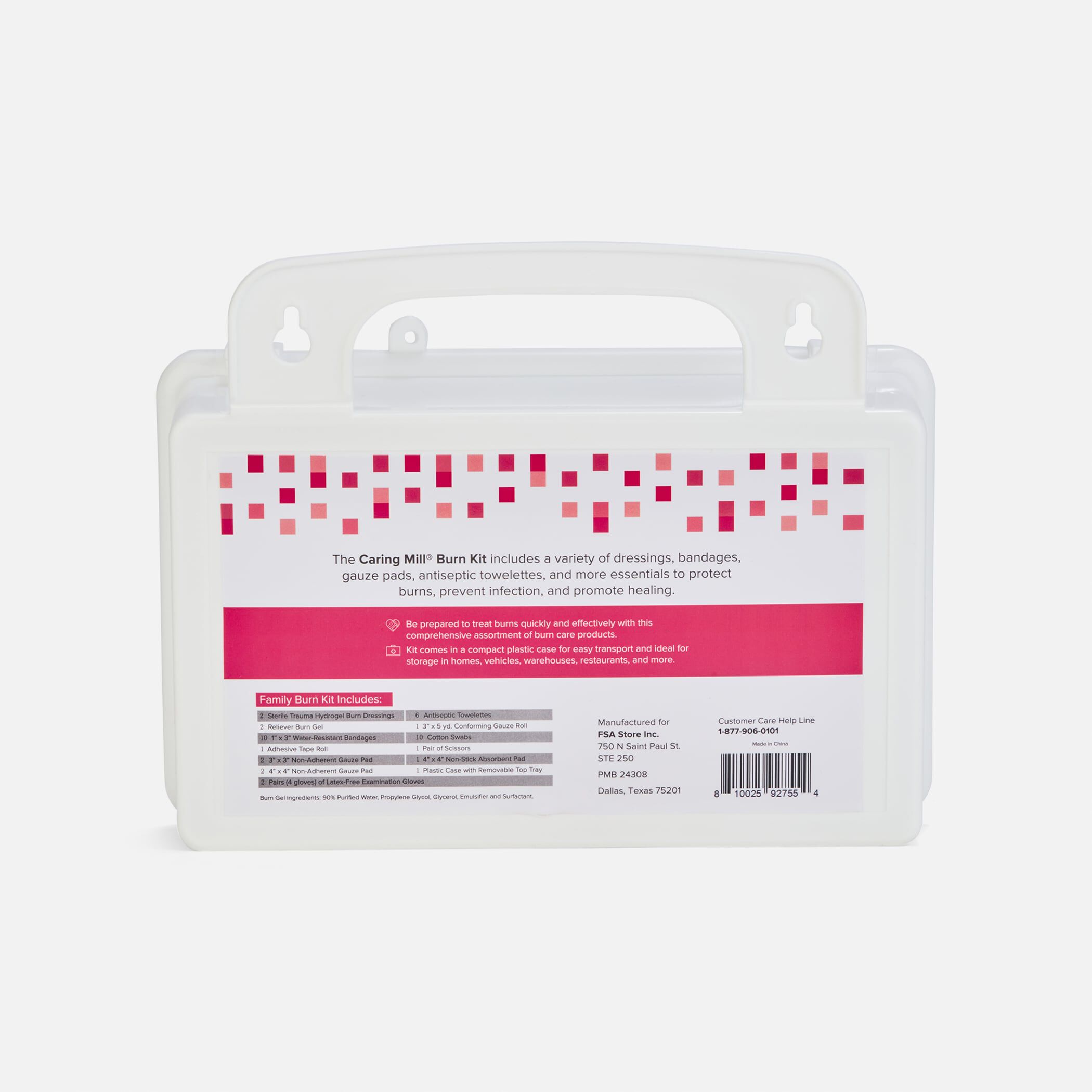 Caring Mill™ Family Burn Care Kit, 40 pc., , large