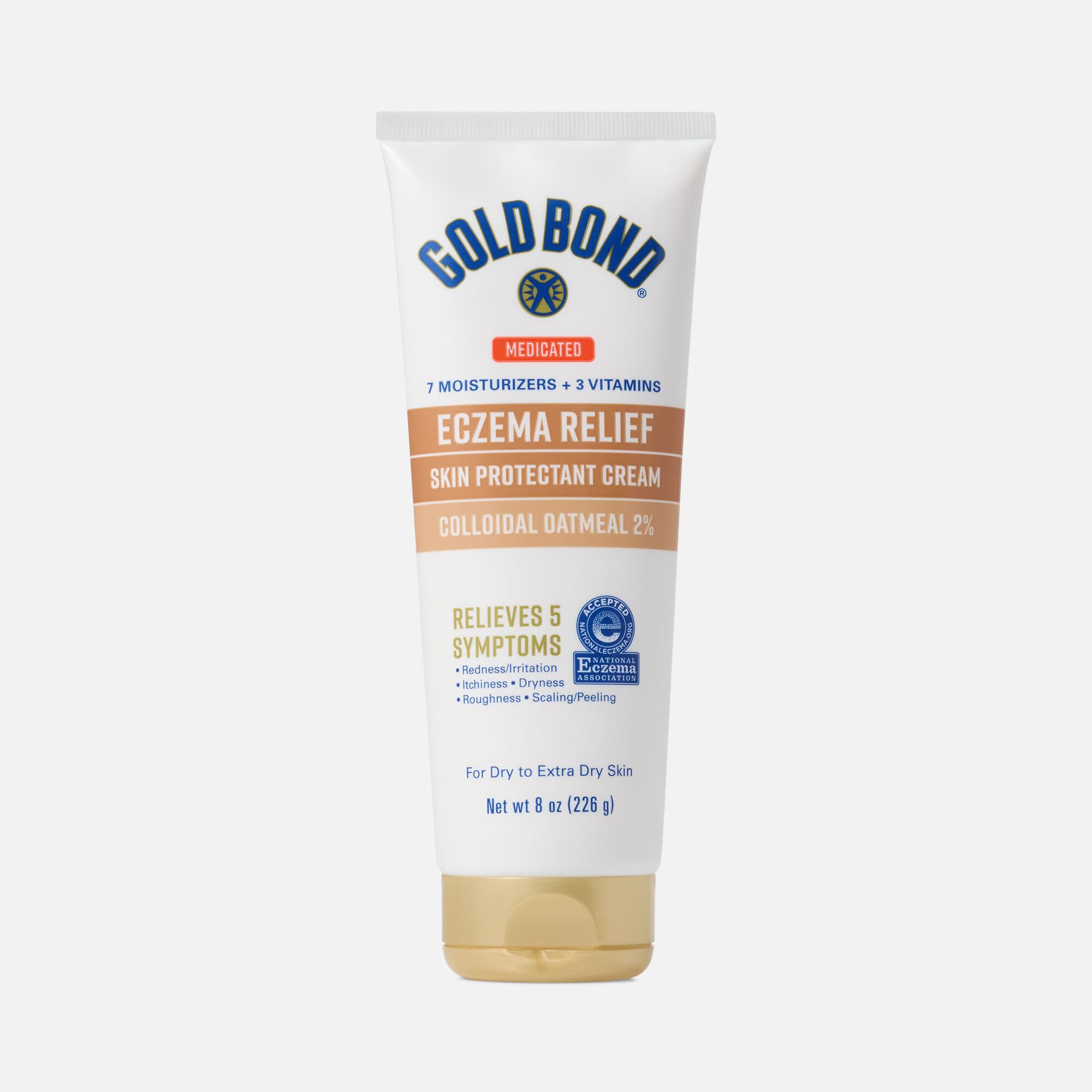 Gold Bond® Eczema Relief Medicated Skin Protectant Cream, 8 oz.