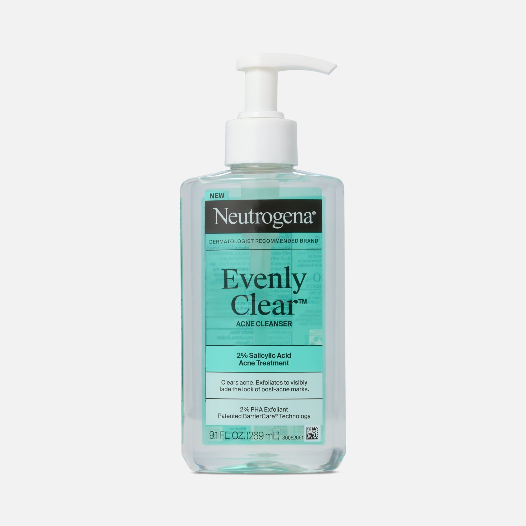Neutrogena® Evenly Clear™ Acne Cleanser, 9.1 fl. oz., , large