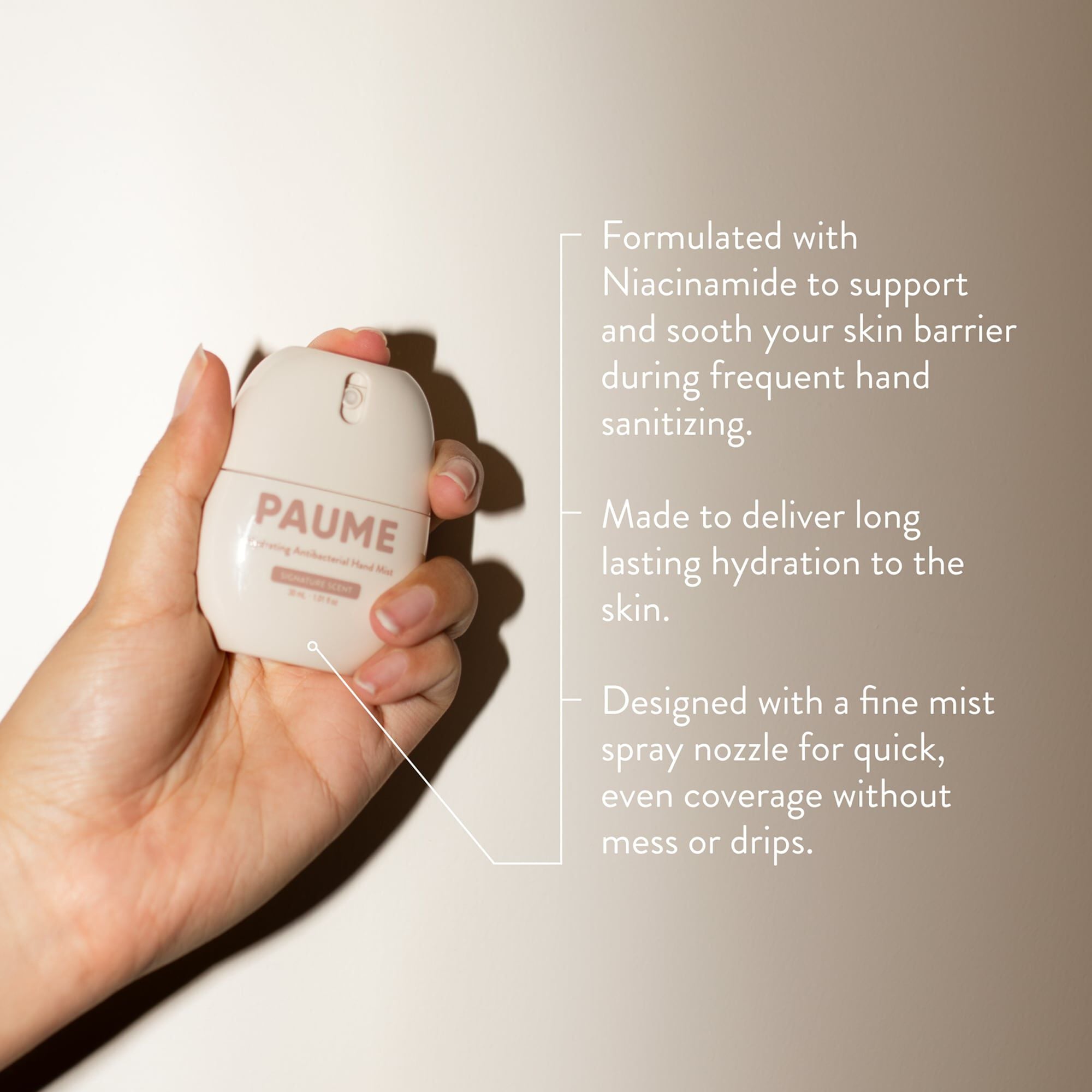 PAUME Hydrating Antibacterial Hand Mist, 1 fl. oz., , large