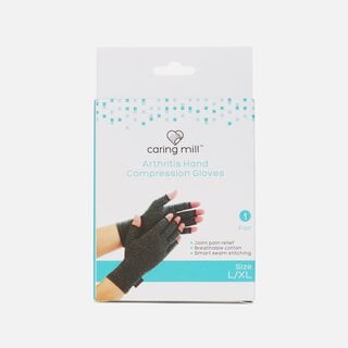 Caring Mill™ Arthritis Hand Compression Gloves, L/XL