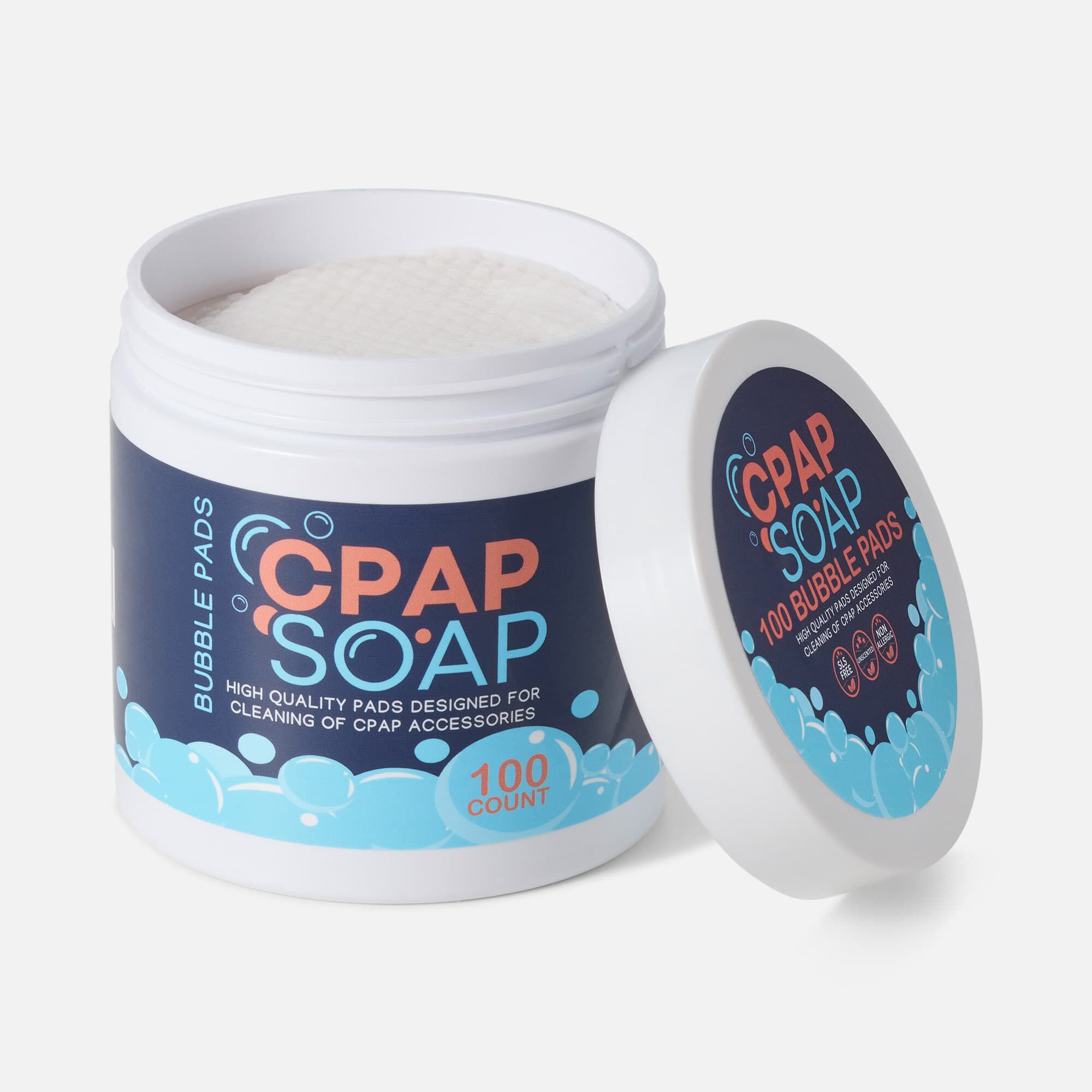Liviliti CPAP Soap Bubble Pads, 100 ct., , large