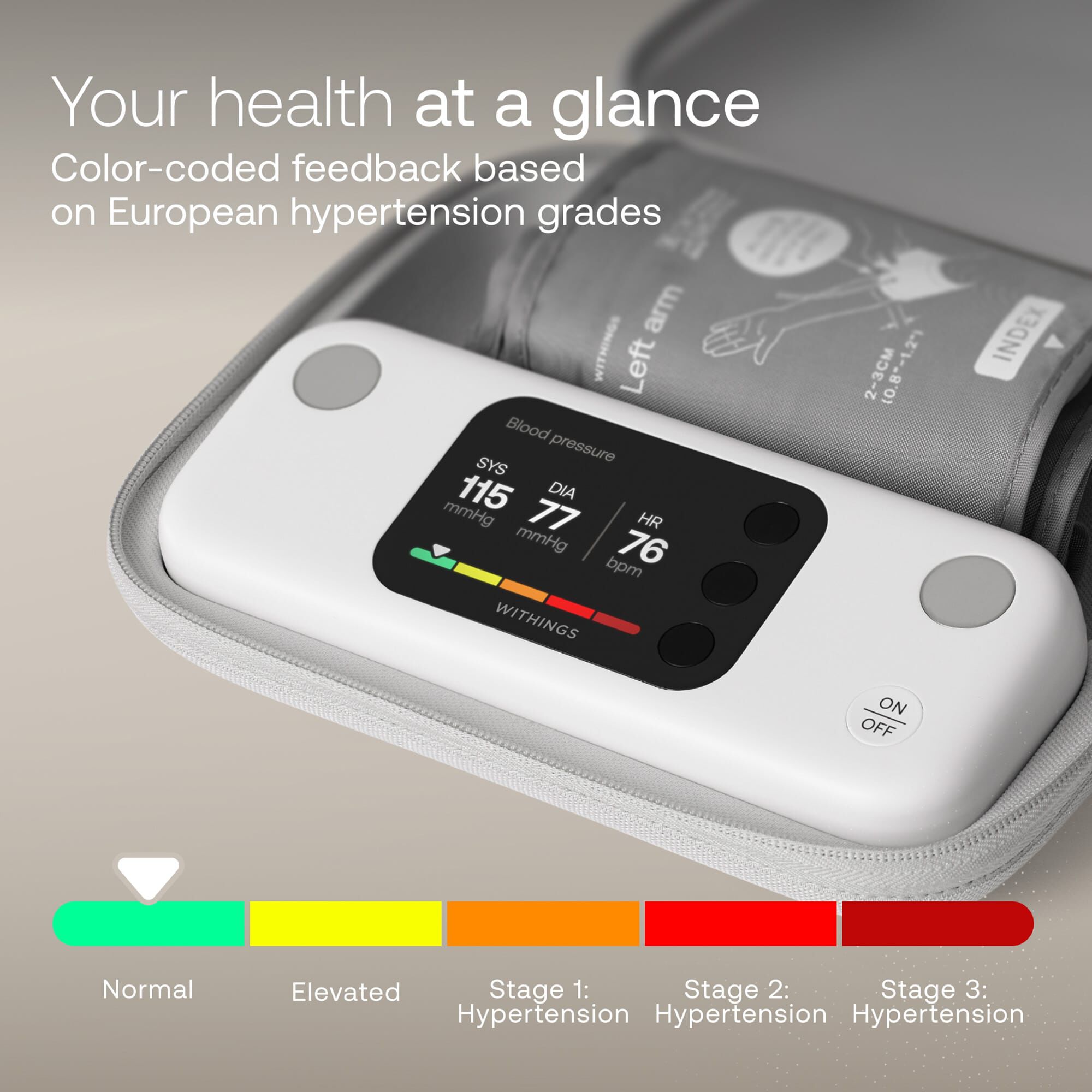 Withings BPM Vision Blood Pressure Monitor, , large