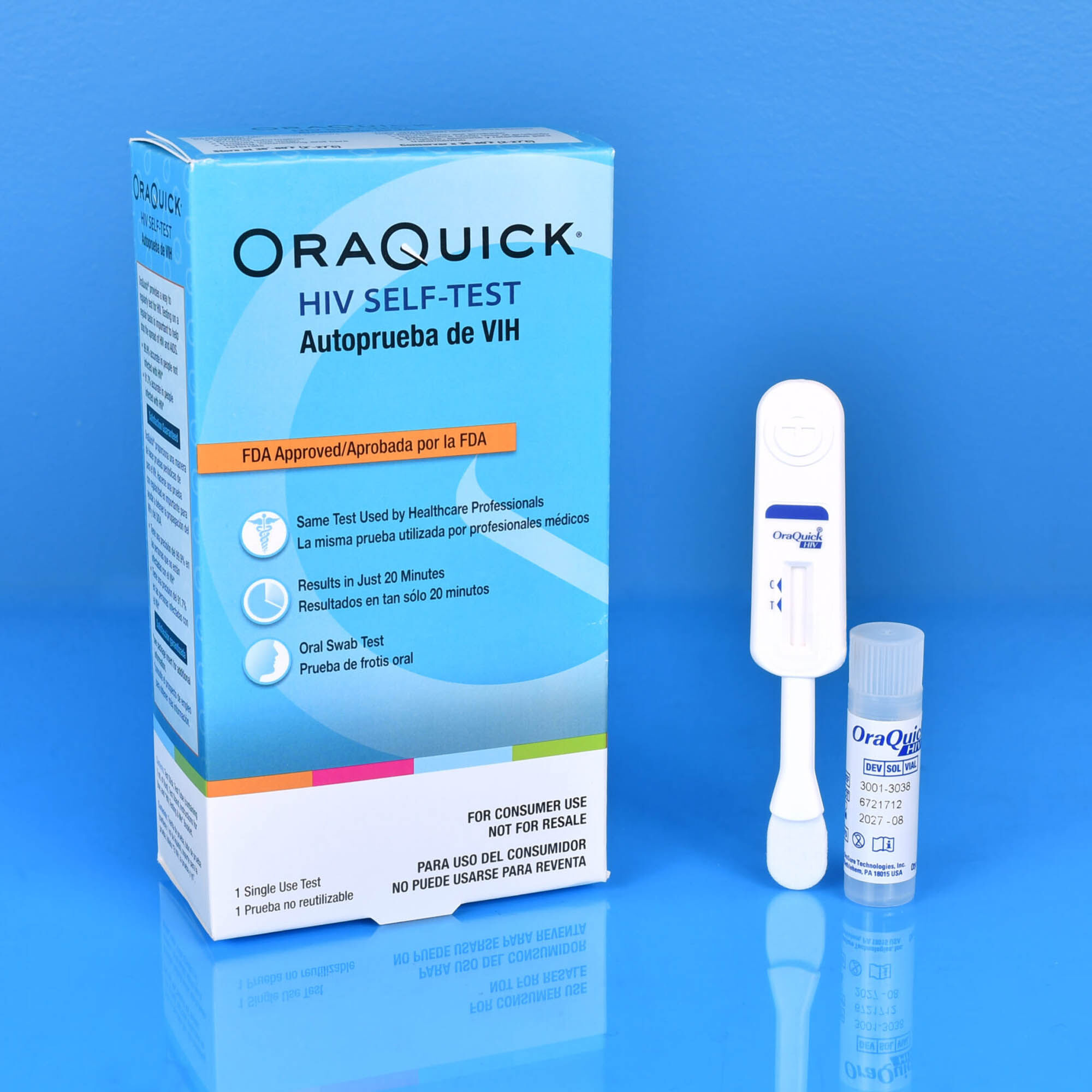 OraQuick In-Home HIV Test, , large