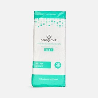 Caring Mill™ Fitted Disposable Briefs 28 ct. (Size L)