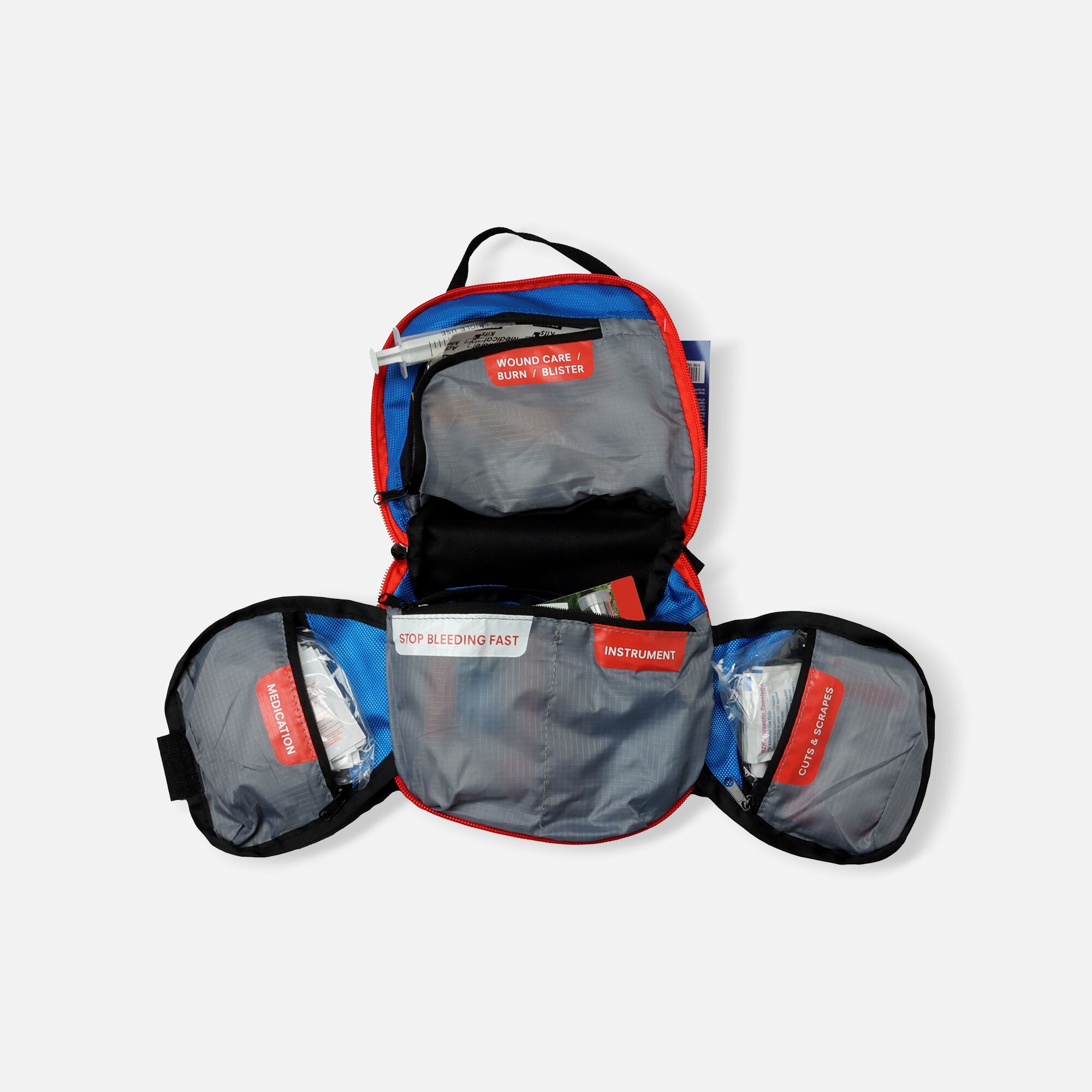 Adventure Medical Mountain Backpacker First Aid Kit with Medical Guide, 97 pc., , large