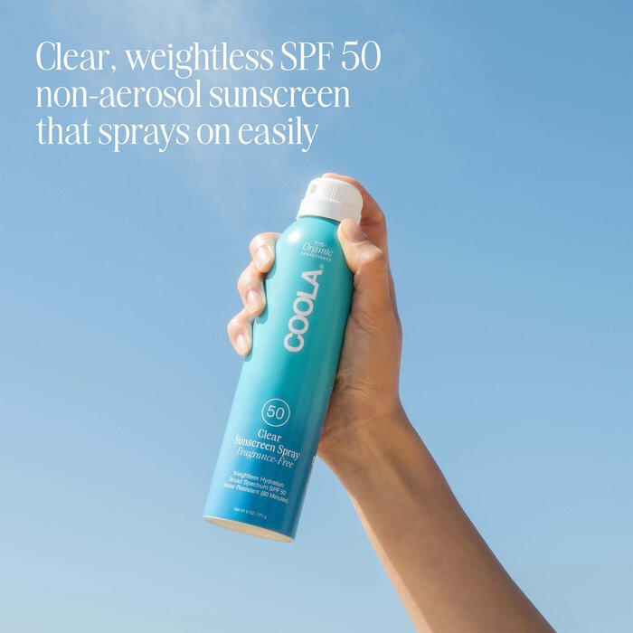 COOLA Classic Body Organic Sunscreen Spray SPF 50, 6 oz., , large