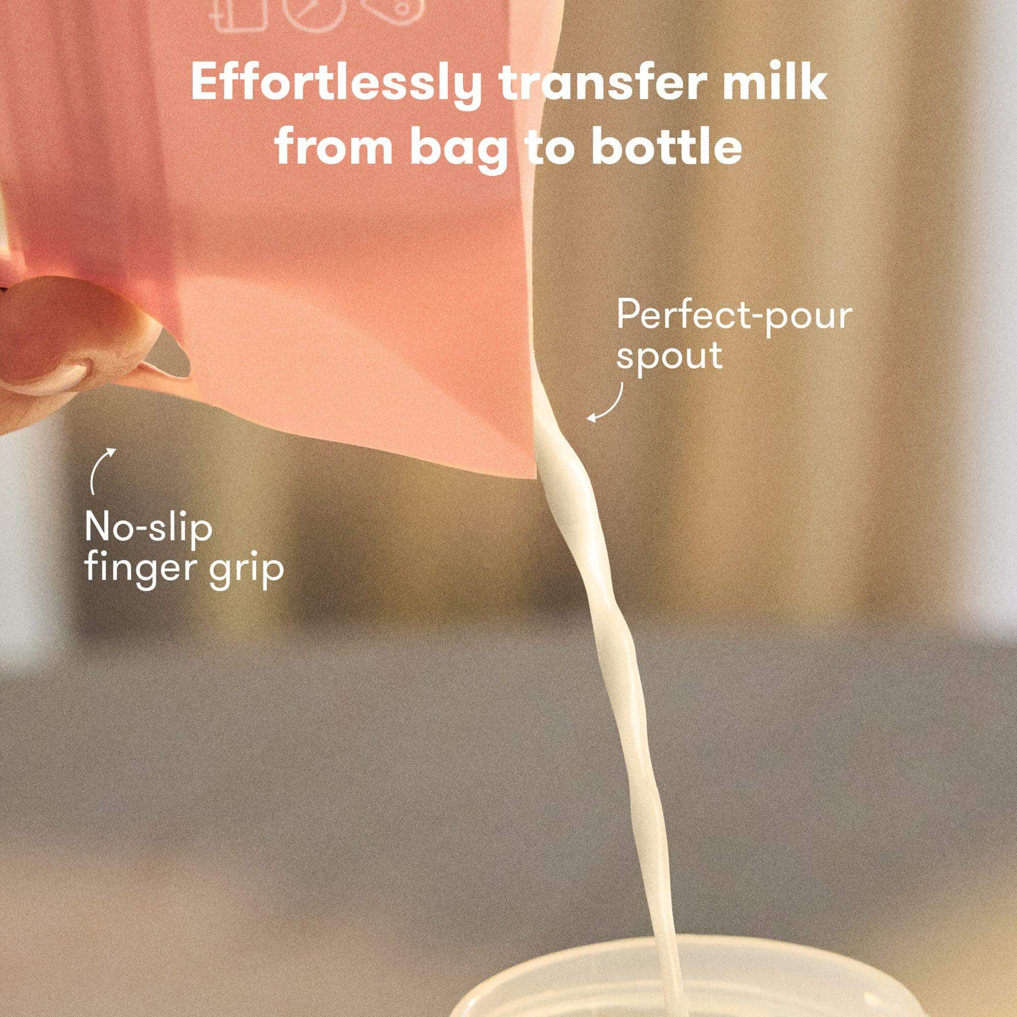 Frida Mom Portion + Pour Milk Bags, Variety Pack, 100 ct., , large