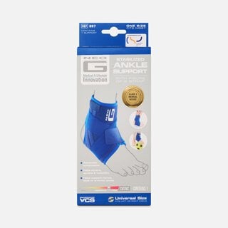 Neo G Stabilized Ankle Support with Figure of 8 Strap, One Size, , large