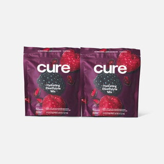 Cure Hydrating Berry Pomegranate Electrolyte Mix, 14 ct. Pouch (2-Pack), , large