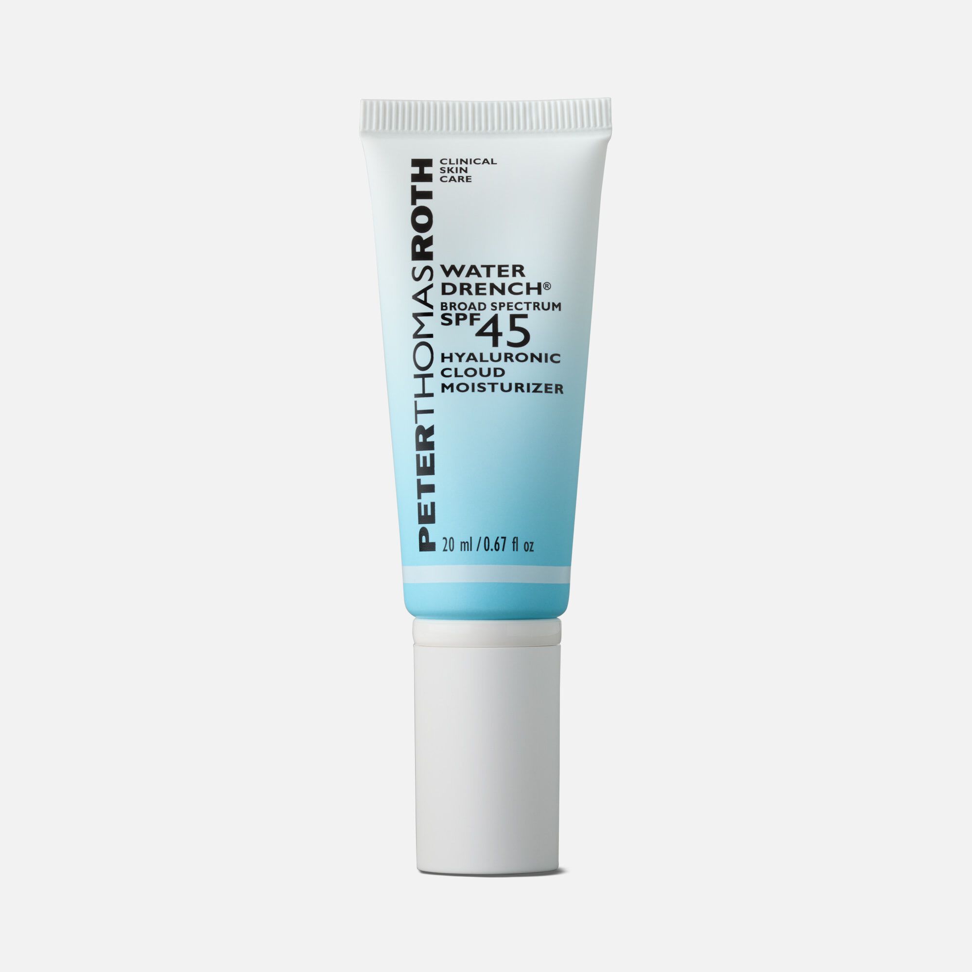 Peter Thomas Roth Water Drench Broad Spectrum Hyaluronic Cloud Moisturizer, SPF 45, .67 oz.