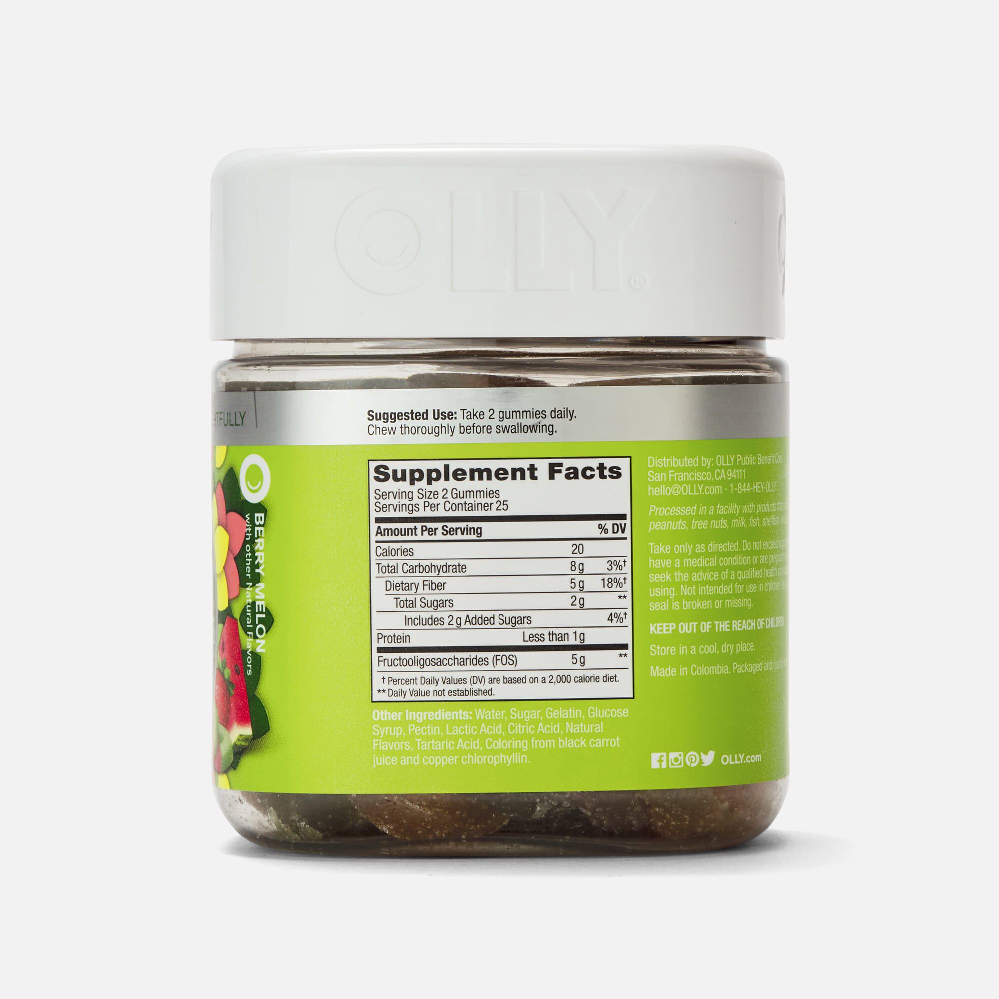 Olly Fiber Gummy Rings, 50 ct., , large