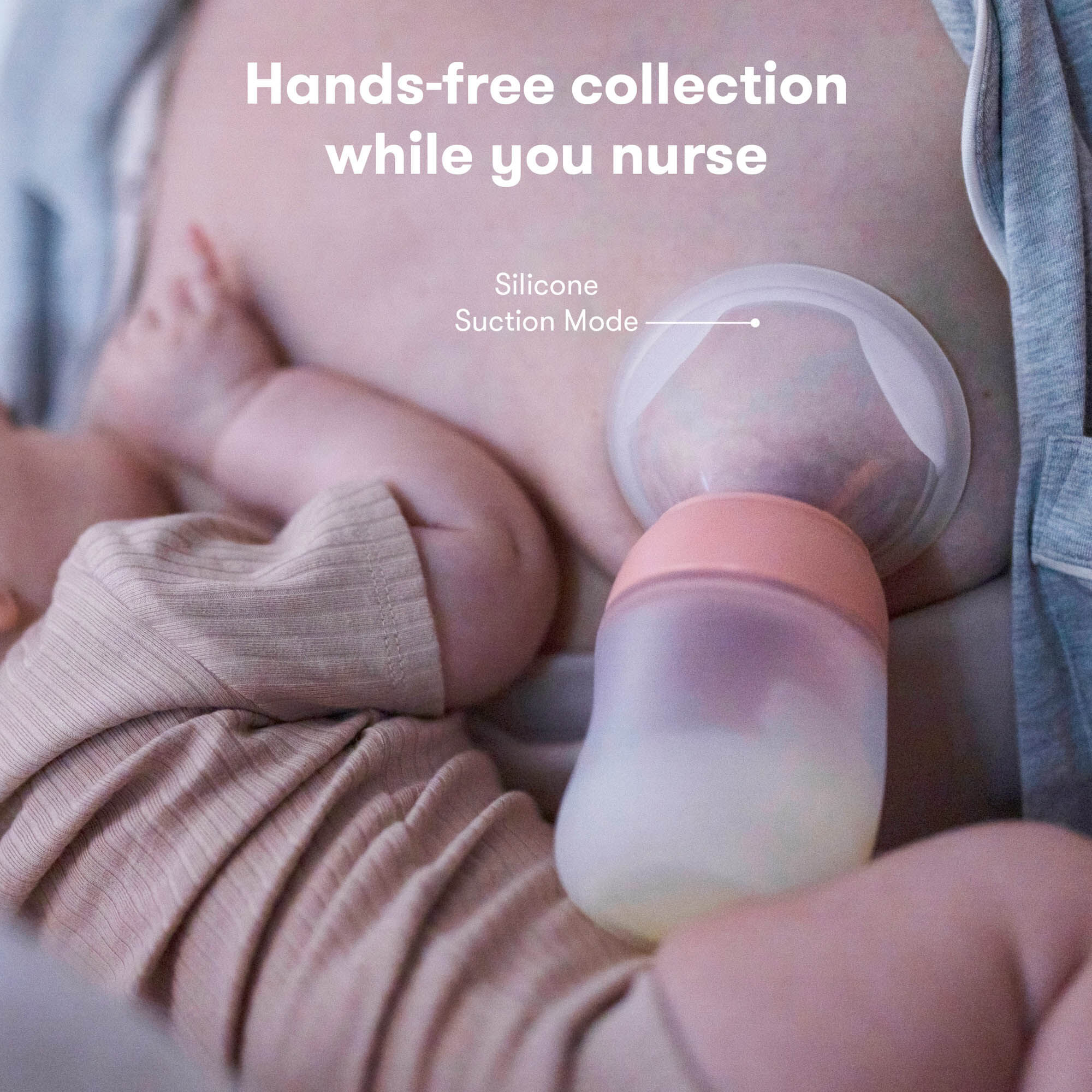 Frida Mom 2-in-1 Manual + Silicone Suction Breast Pump, , large