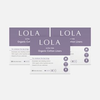 LOLA Ultra Thin Liners, 28 ct. (3-Pack), , large