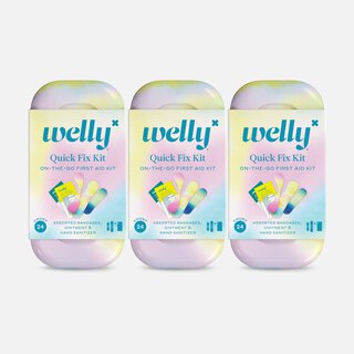Welly Colorwash Quick Fix Kit First Aid Travel Kit - 24 ct. (3-Pack), , large