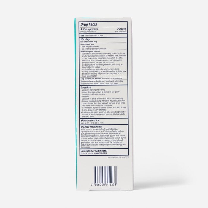 CeraVe Acne Foaming Cream Cleanser, 5 oz., , large