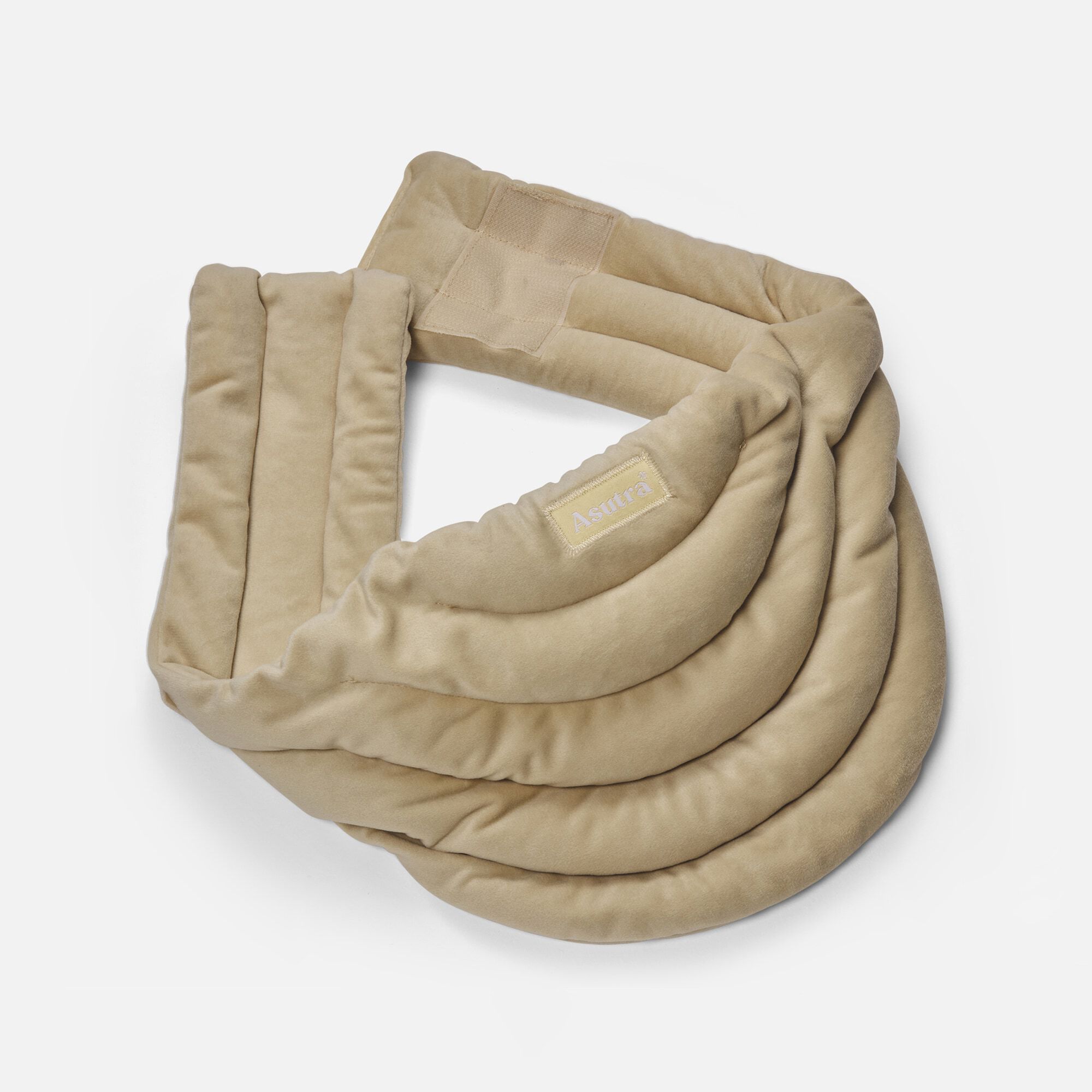 Asutra Cozy Weighted Neck Wrap, Champagne