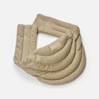 Asutra Cozy Weighted Neck Wrap, Champagne