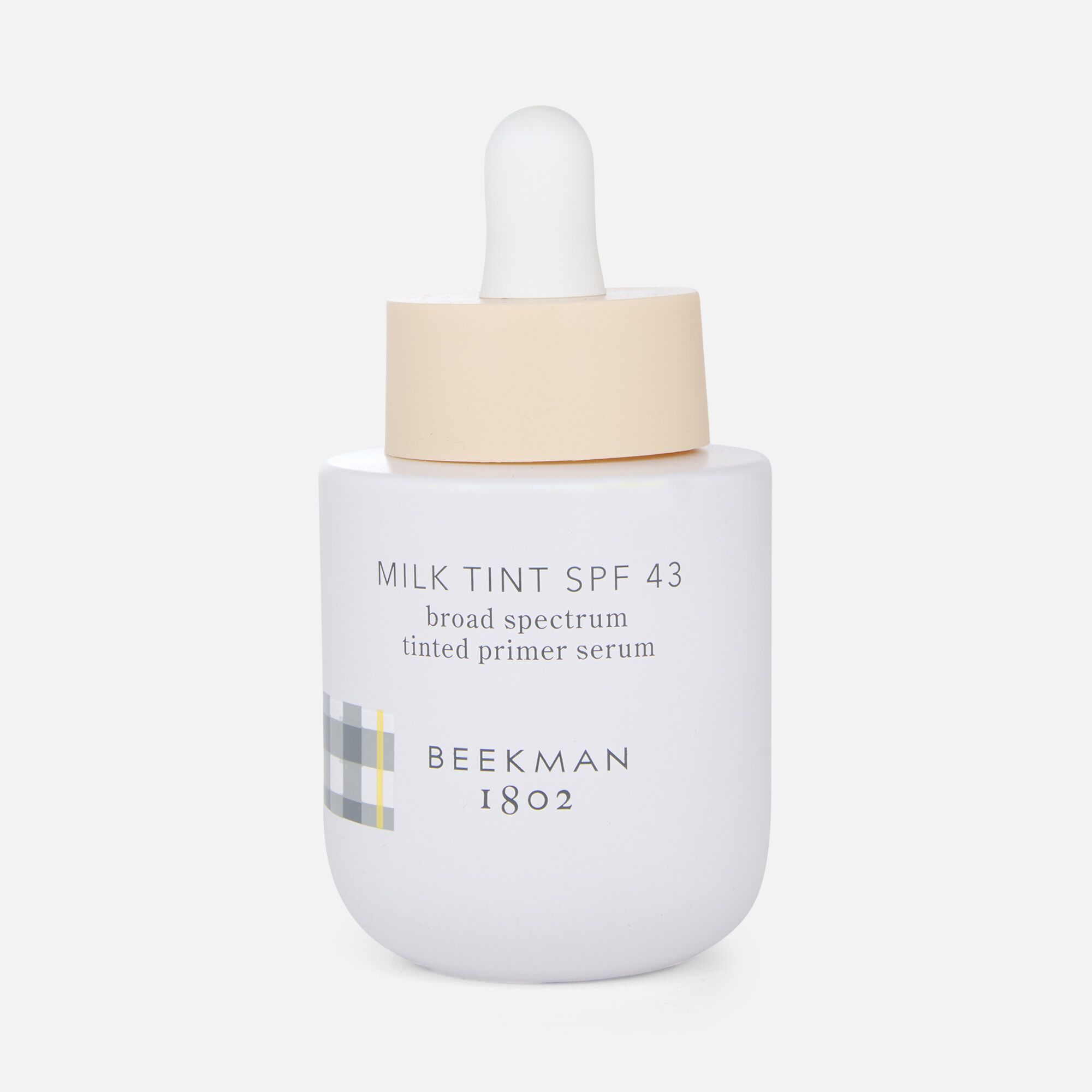 Beekman 1802 Milk Tint SPF 43 Broad Spectrum Tinted Primer Serum, 1 fl oz., , large
