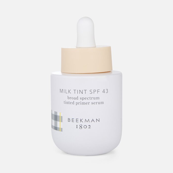 Beekman 1802 Milk Tint SPF 43 Broad Spectrum Tinted Primer Serum, 1 fl oz., , large