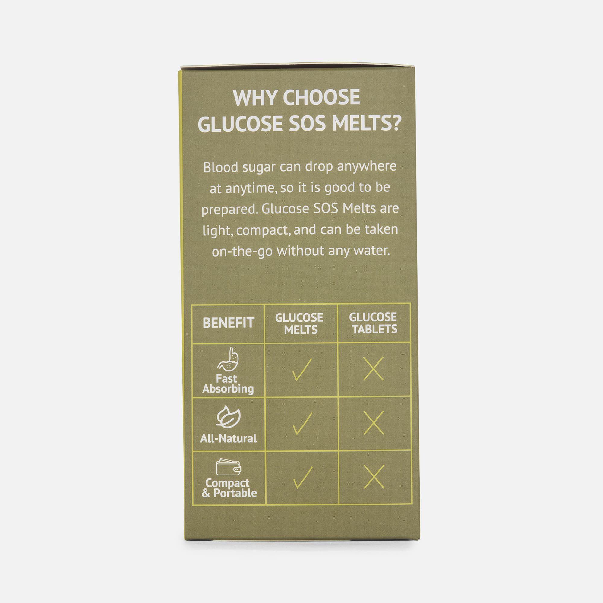 Glucose SOS Glucose Melts, 5-pack, , large