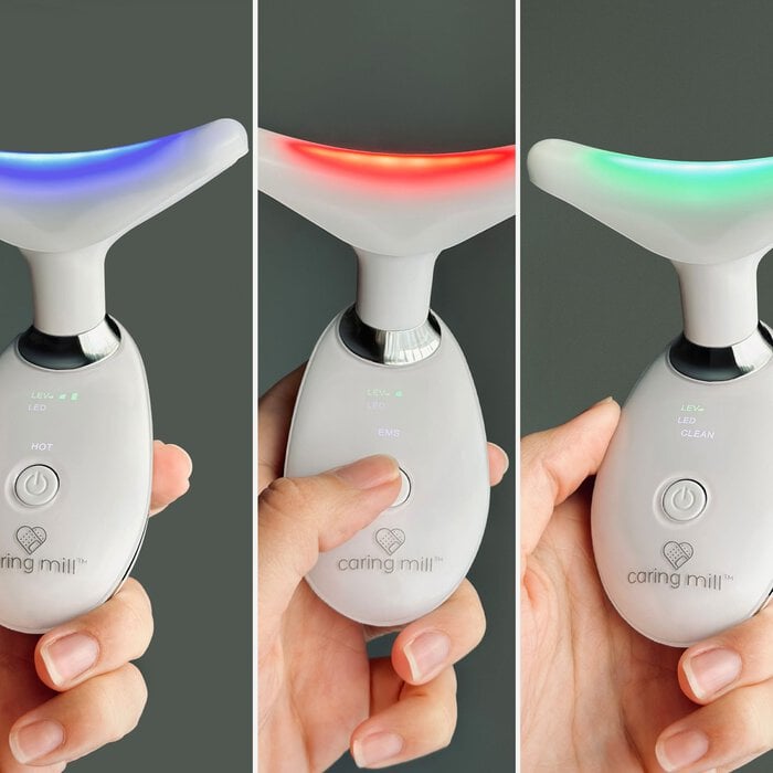 Caring Mill™ Light Therapy Gua Sha Myofascial Device, , large