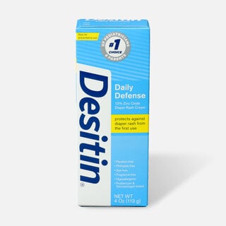 Desitin Daily Defense Zinc Oxide Diaper Rash Cream, , large