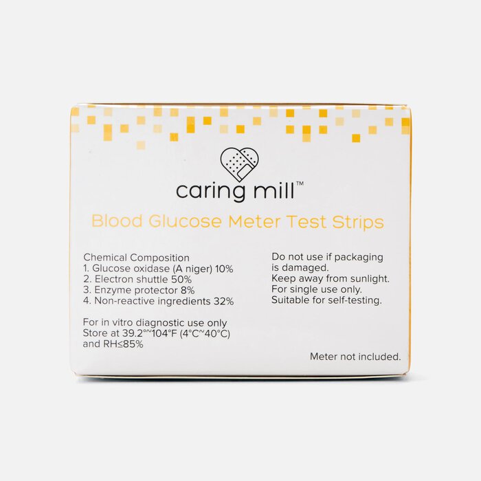 Caring Mill™ Blood Glucose Test Strips, 100 ct., , large