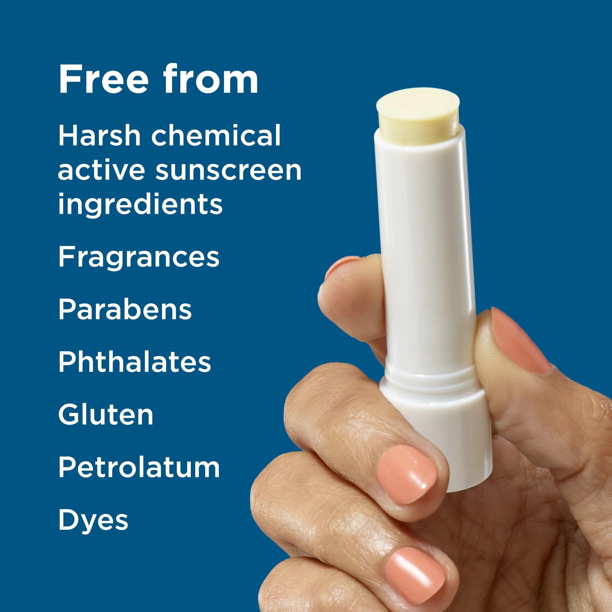 Blue Lizard Mineral SPF 15 Lip Balm, 0.13 oz., 3-Pack, , large