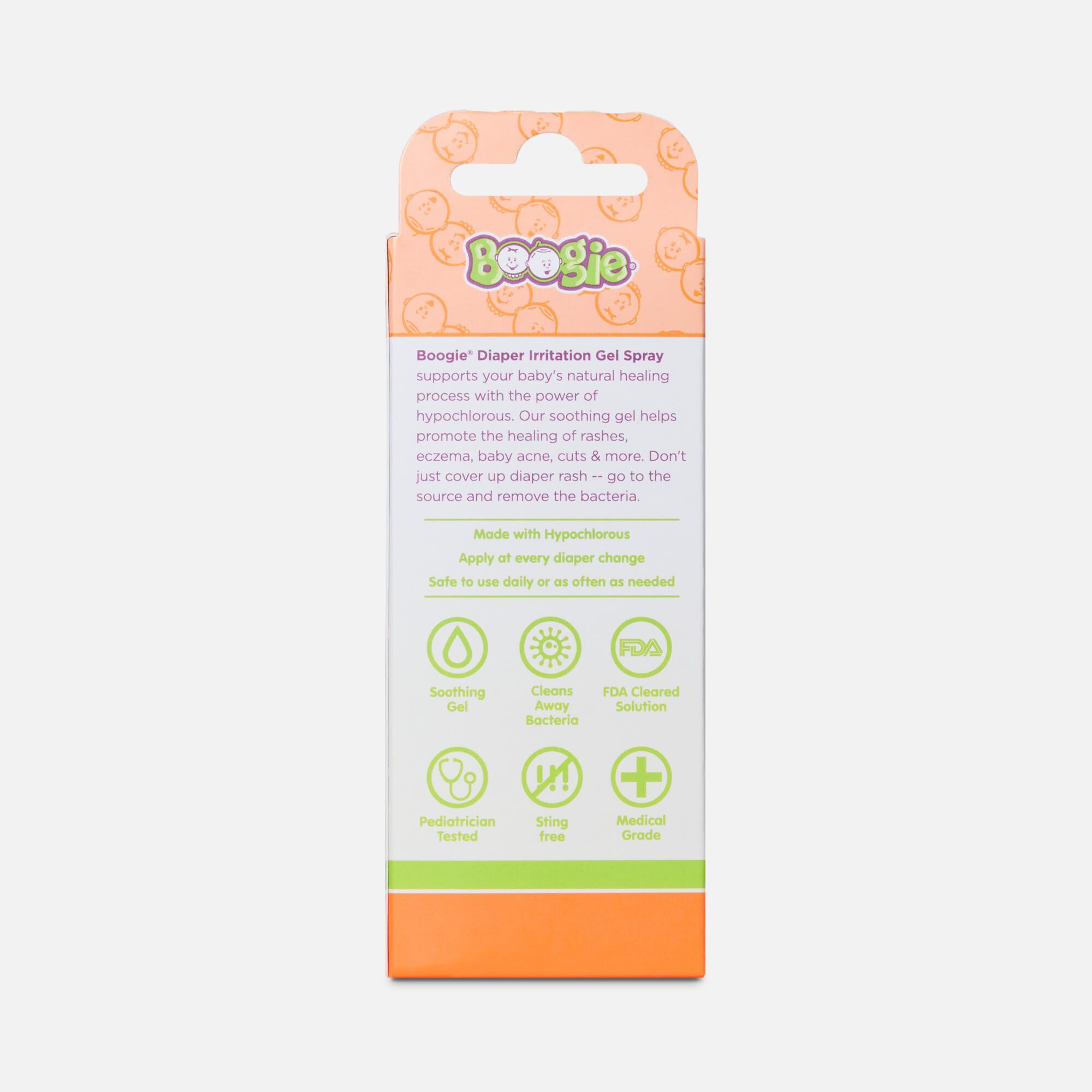 Boogie® Diaper Irritation Gel Spray, 3.4 fl. oz., , large