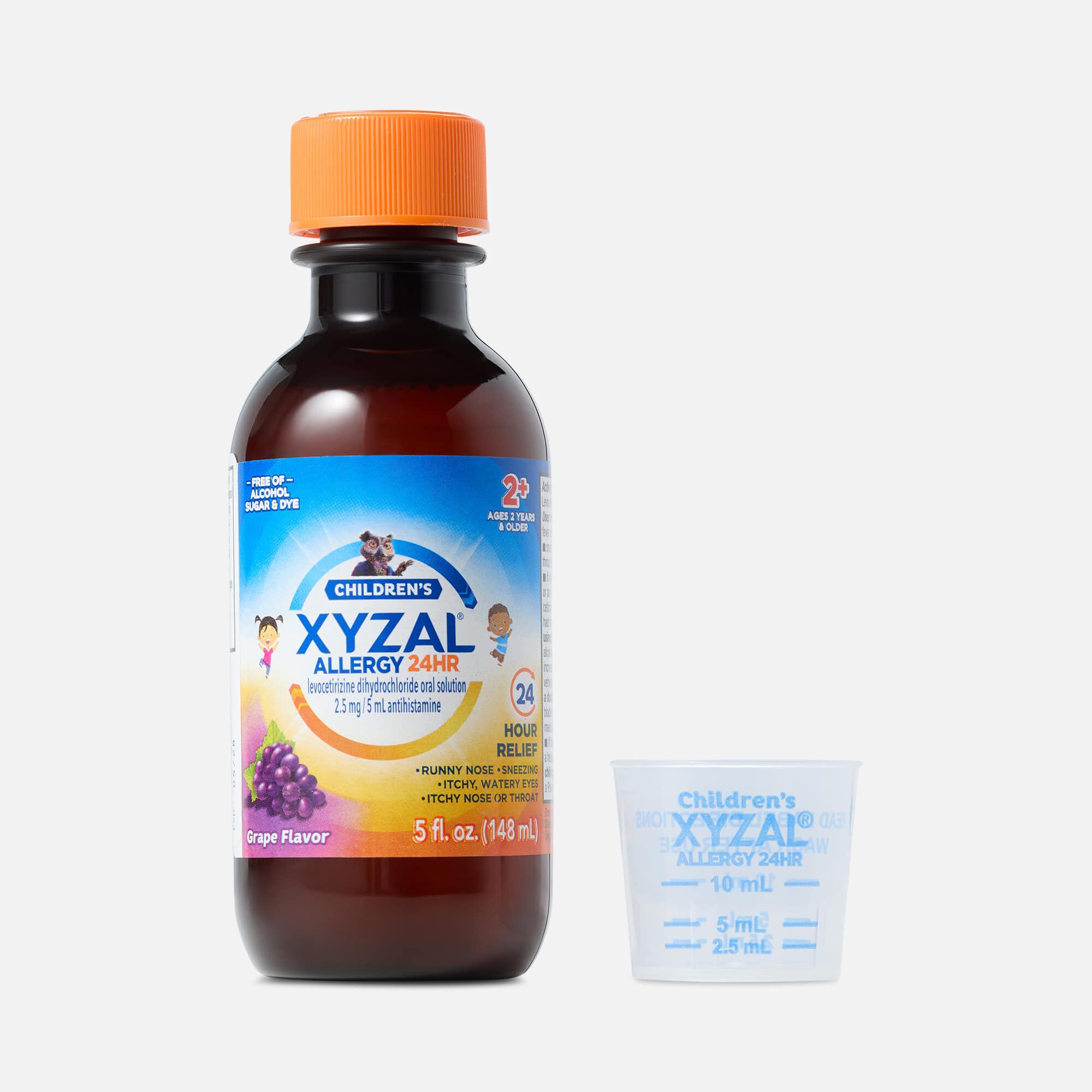 Xyzal® Children's Allergy 24-Hour Oral Solution, Grape, 5 fl. oz., , large