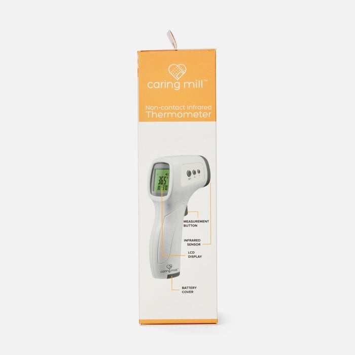 Caring Mill™ Non-Contact Infrared Thermometer with Large Display, , large