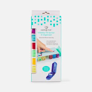 Caring Mill&trade; Weekly Pill Organizer with Sorter & Cutter