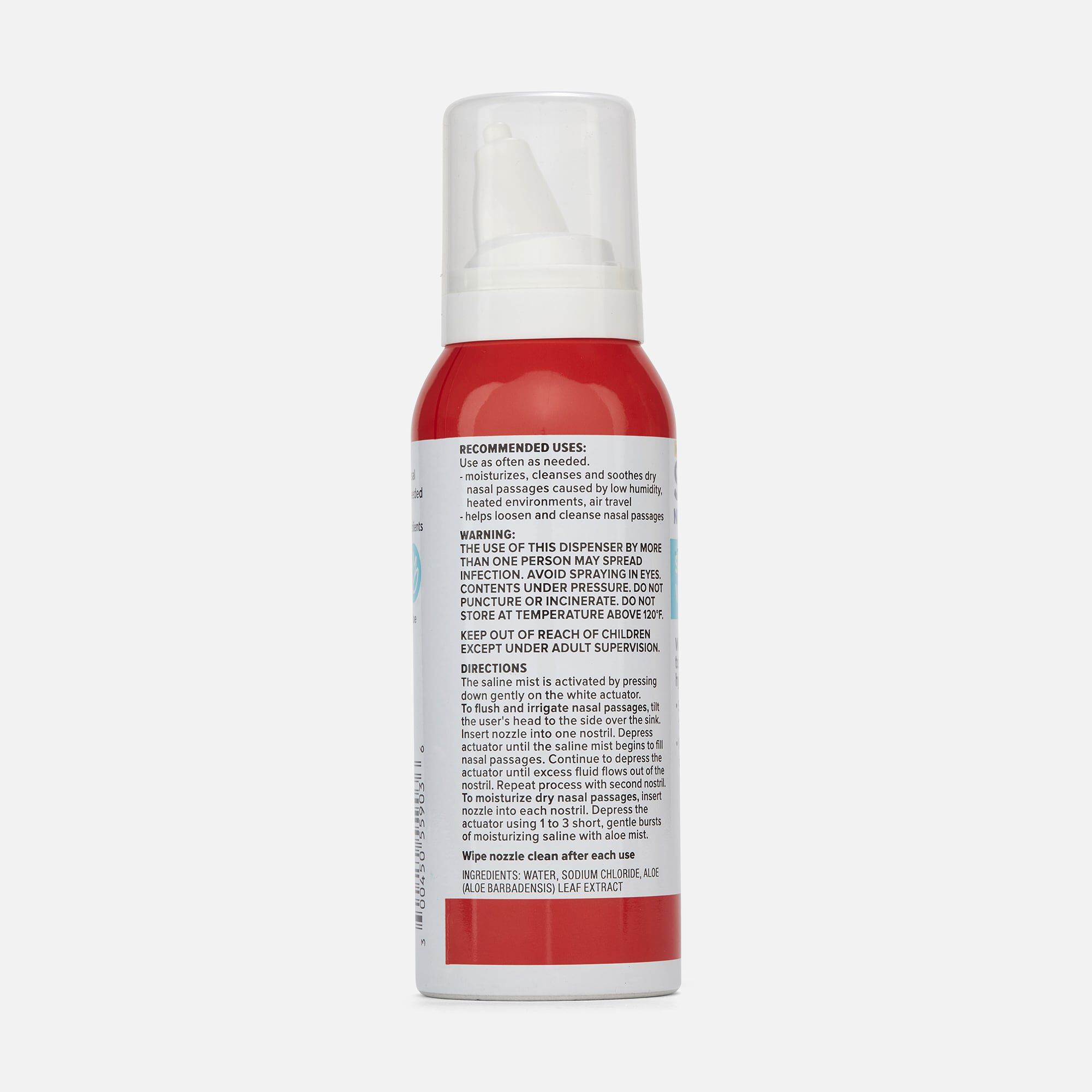 Sudafed Non-Medicated Saline Nasal Mist with Aloe, 3 fl oz., , large