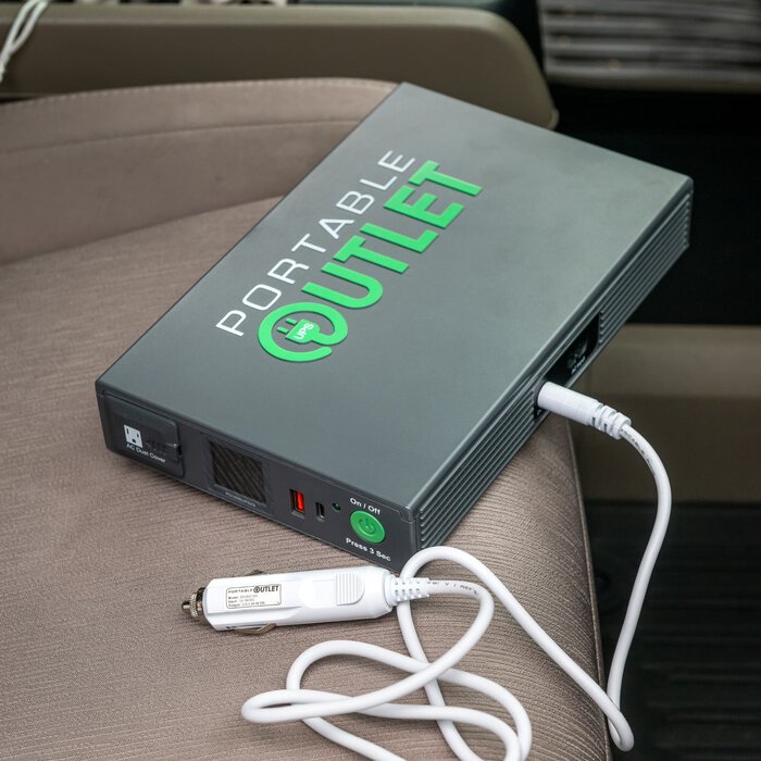 Portable Outlet 12V DC Car Charger for CPAP Battery, , large