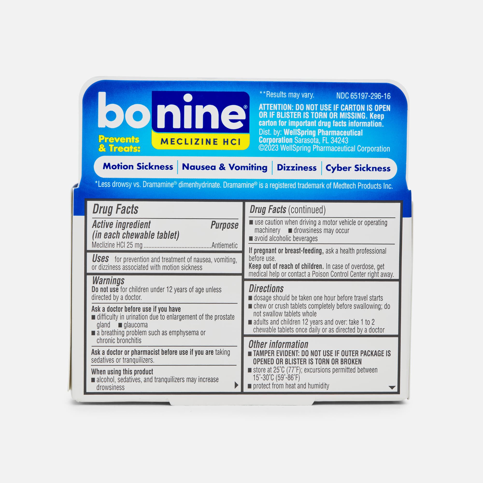 Bonine®  Motion Sickness Tablets, , large