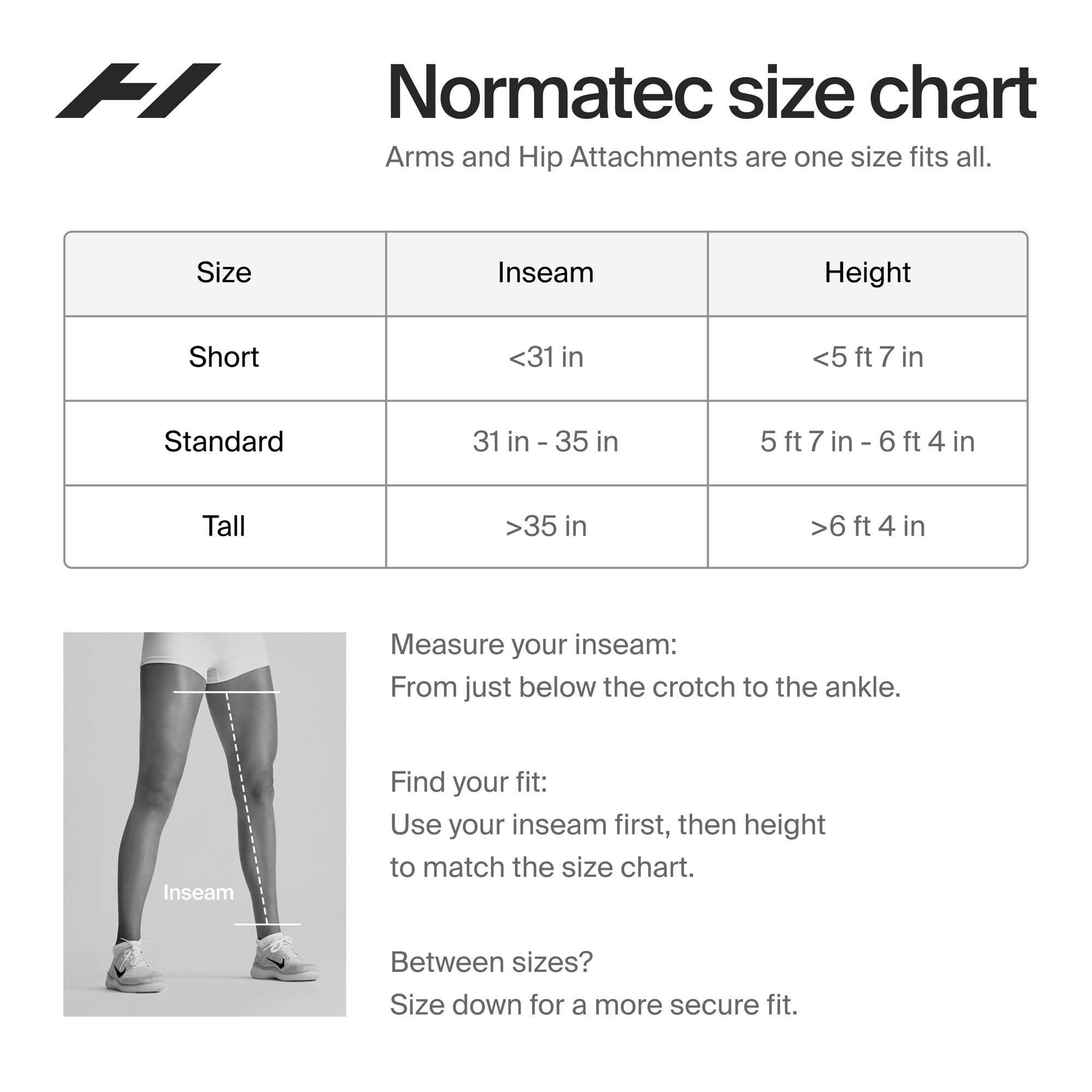 HyperIce Normatec Elite Dynamic Leg Air Compression Device, Standard, , large