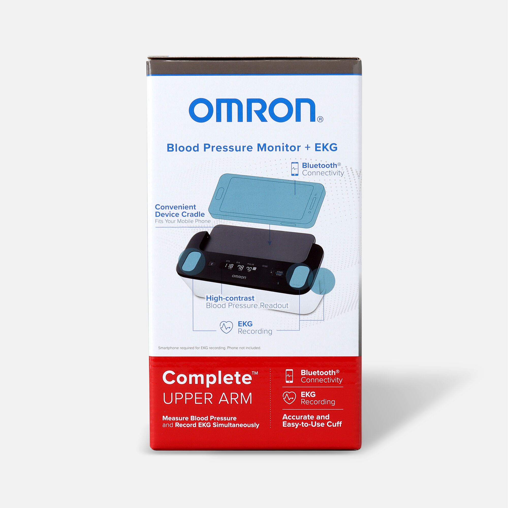 OMRON Complete Wireless Upper Arm Blood Pressure Monitor + EKG, , large