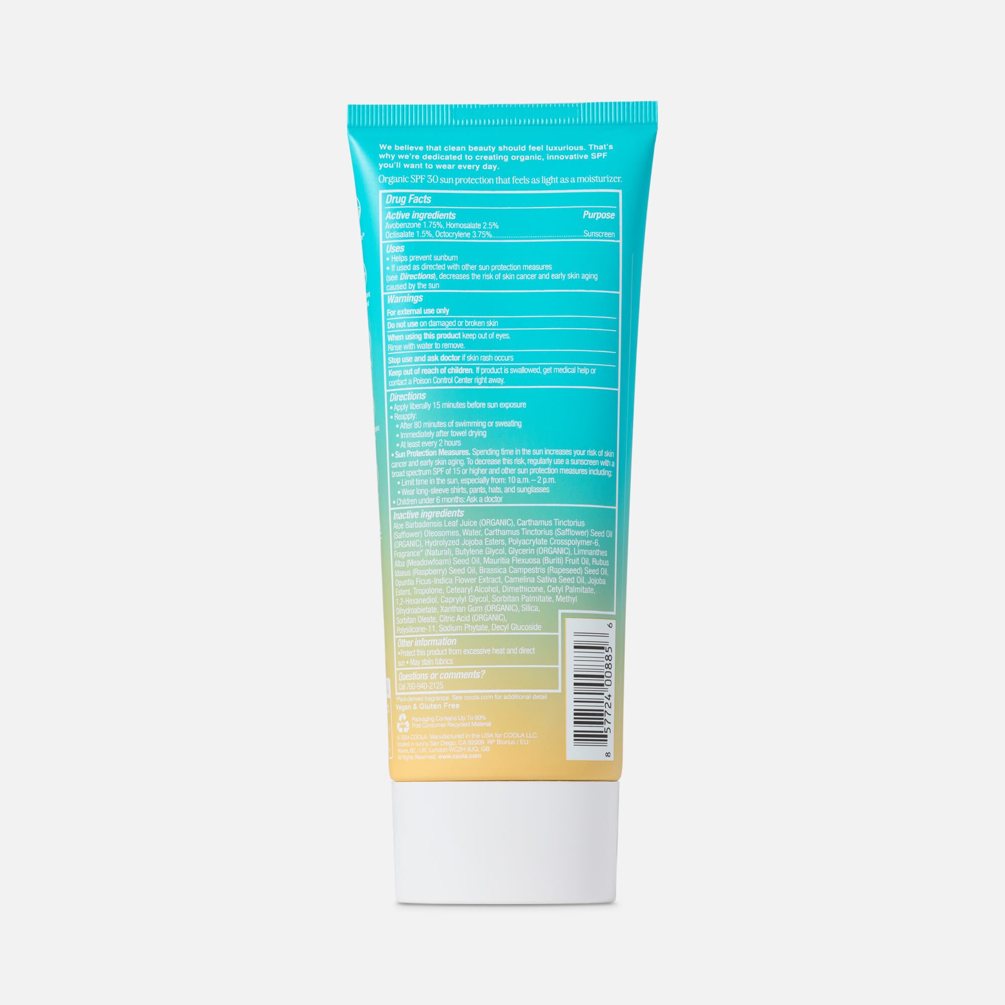 COOLA® Classic Body Organic Sunscreen Lotion, SPF 30, Pi&ntilde;a Colada, 5 fl. oz., , large