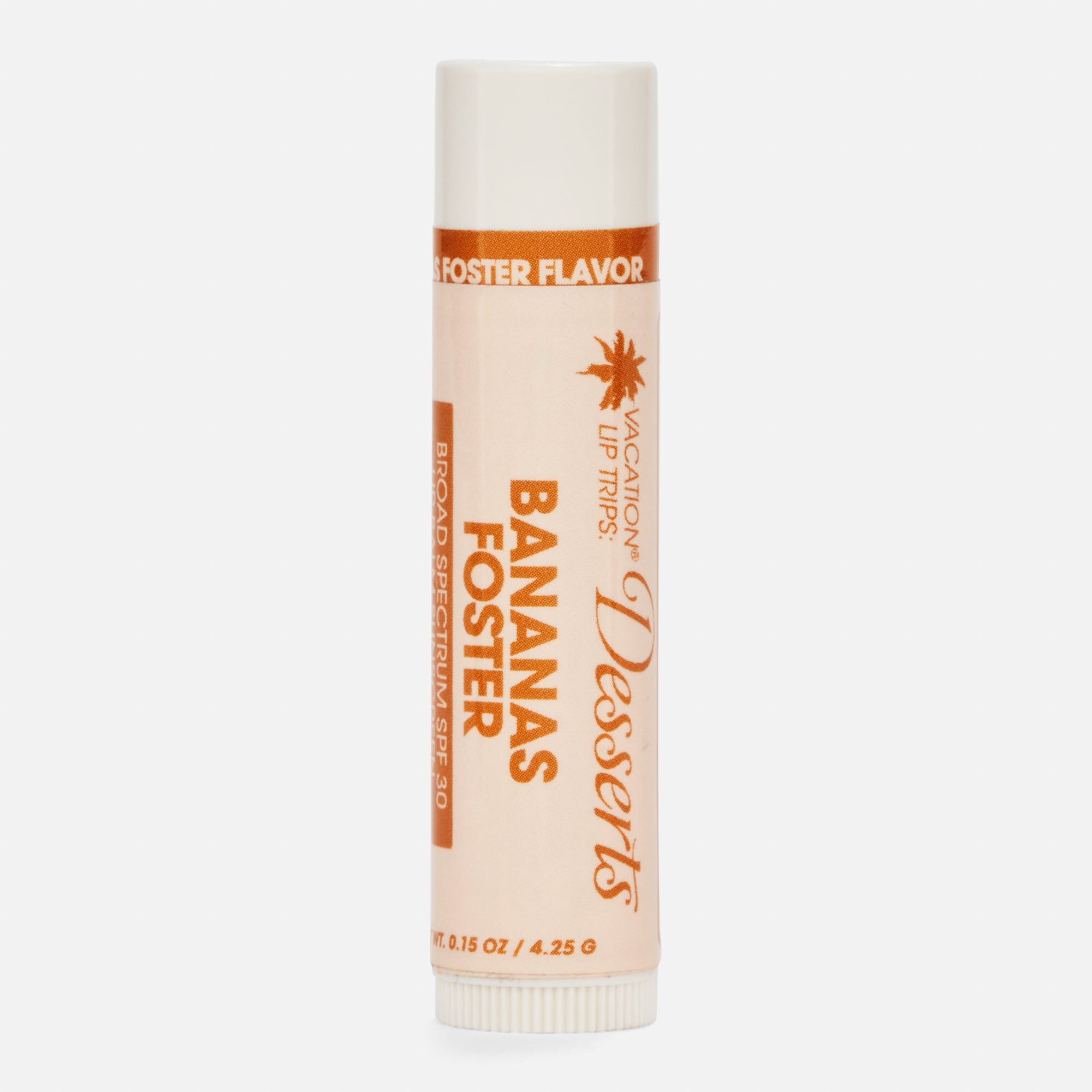 Vacation Bananas Foster Lip Balm Sunscreen, SPF 30, 0.15 oz., , large