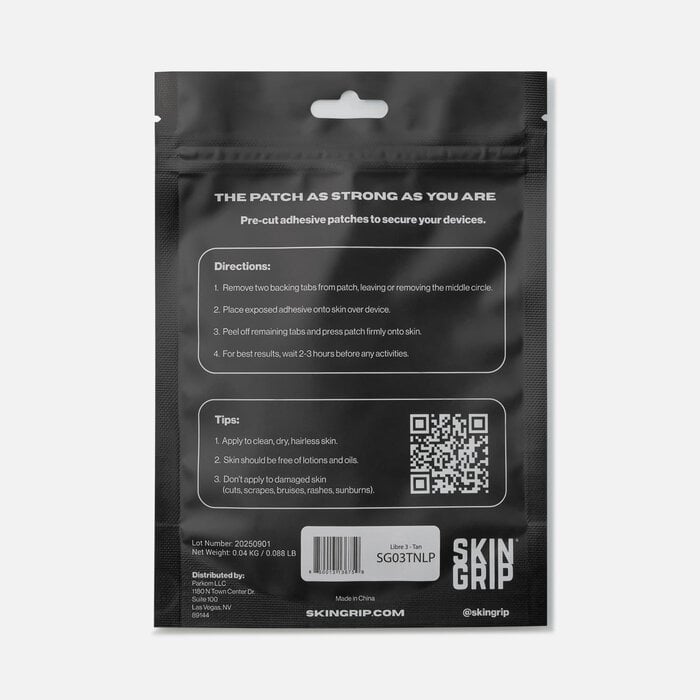 Skin Grip® Libre 3 & 3+ Adhesive Patches, Tan, 20 ct., , large