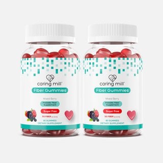 Caring Mill™ Fiber Gummy Vitamins, 90 ct. (2-Pack)