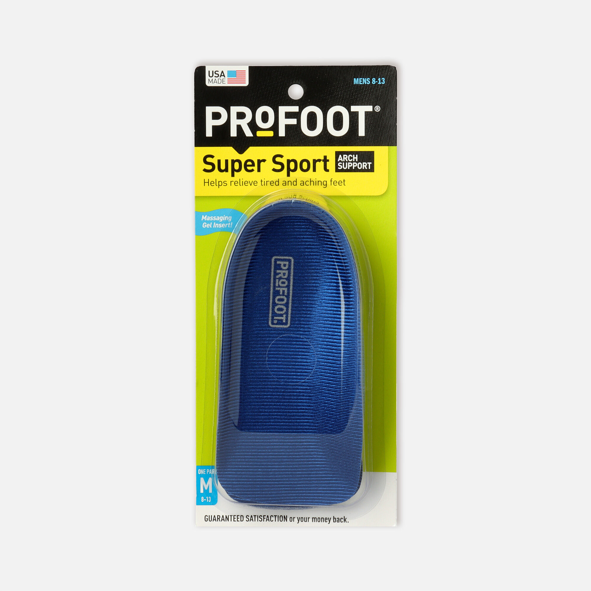 Profoot Care Super Sport Arch Support, Men's, 2 ct., , large
