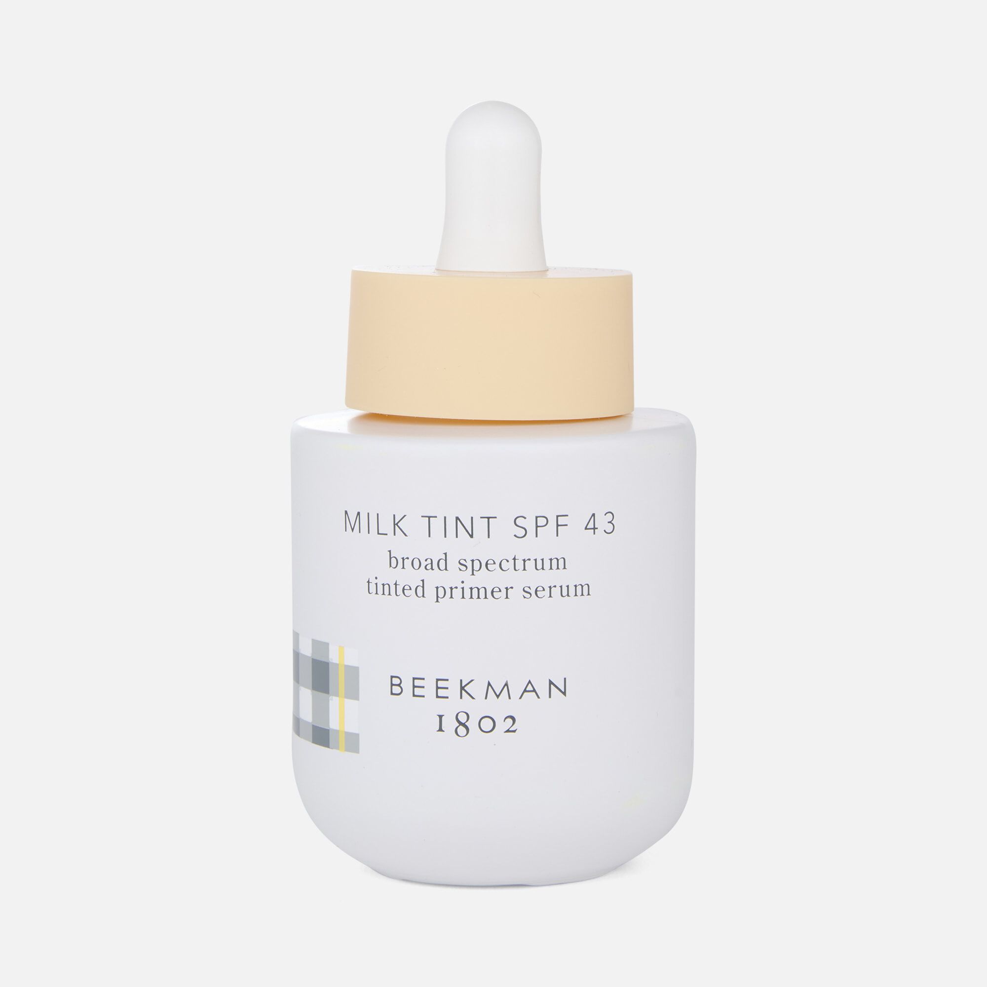 Beekman 1802 Milk Tint SPF 43 Broad Spectrum Tinted Primer Serum, 1 fl oz., , large