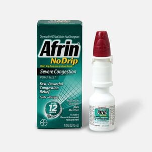Afrin No Drip Severe Congestion Pump Nasal Mist, .5 oz.
