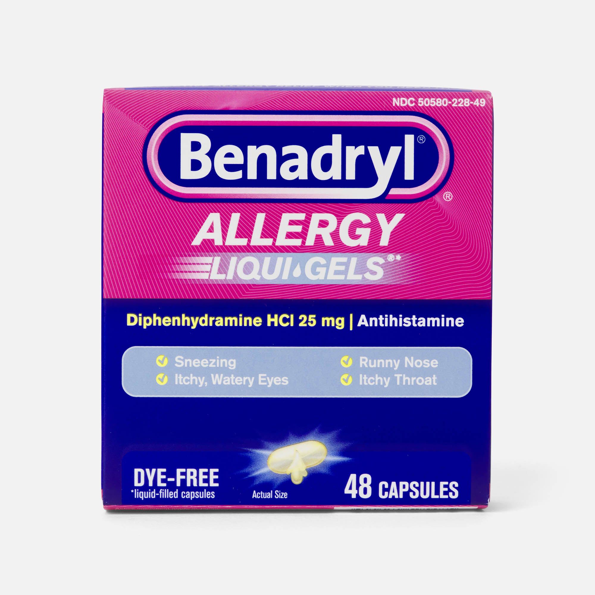 Benadryl Allergy Relief Liqui-Gels, , large