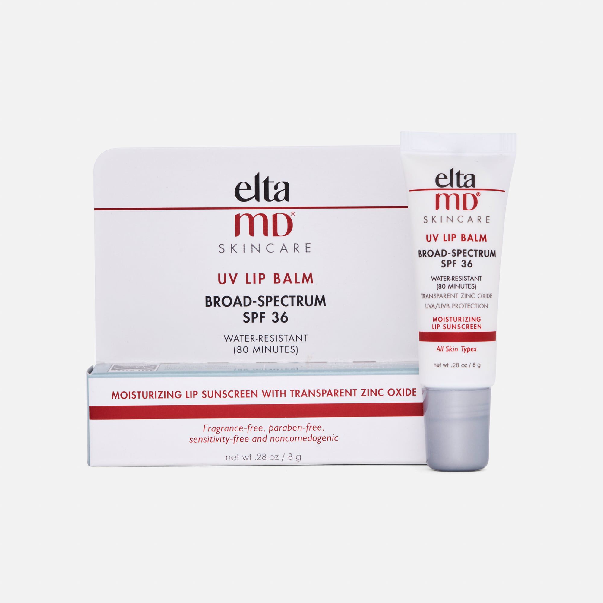EltaMD UV Lip Balm Hydrating Broad-Spectrum Lip Sunscreen, SPF 36, 0.28 oz., , large