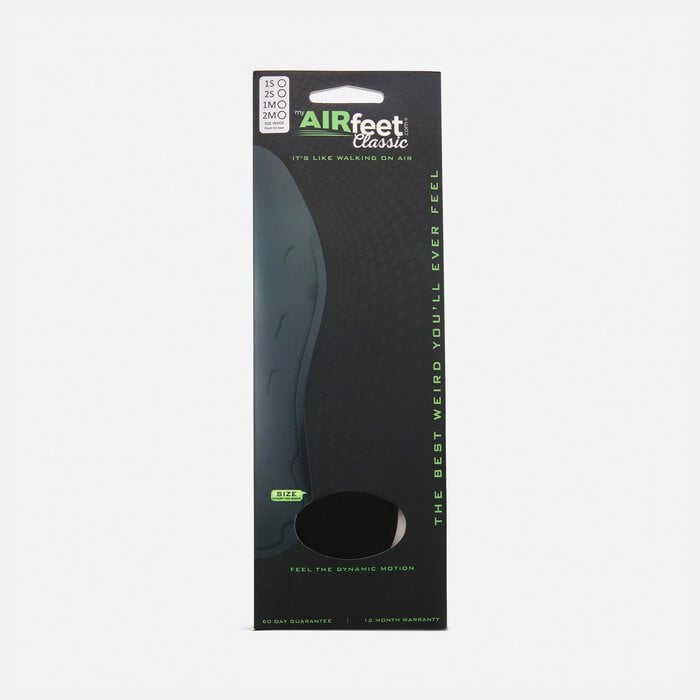 AirFeet CLASSIC Insoles, Black, , large