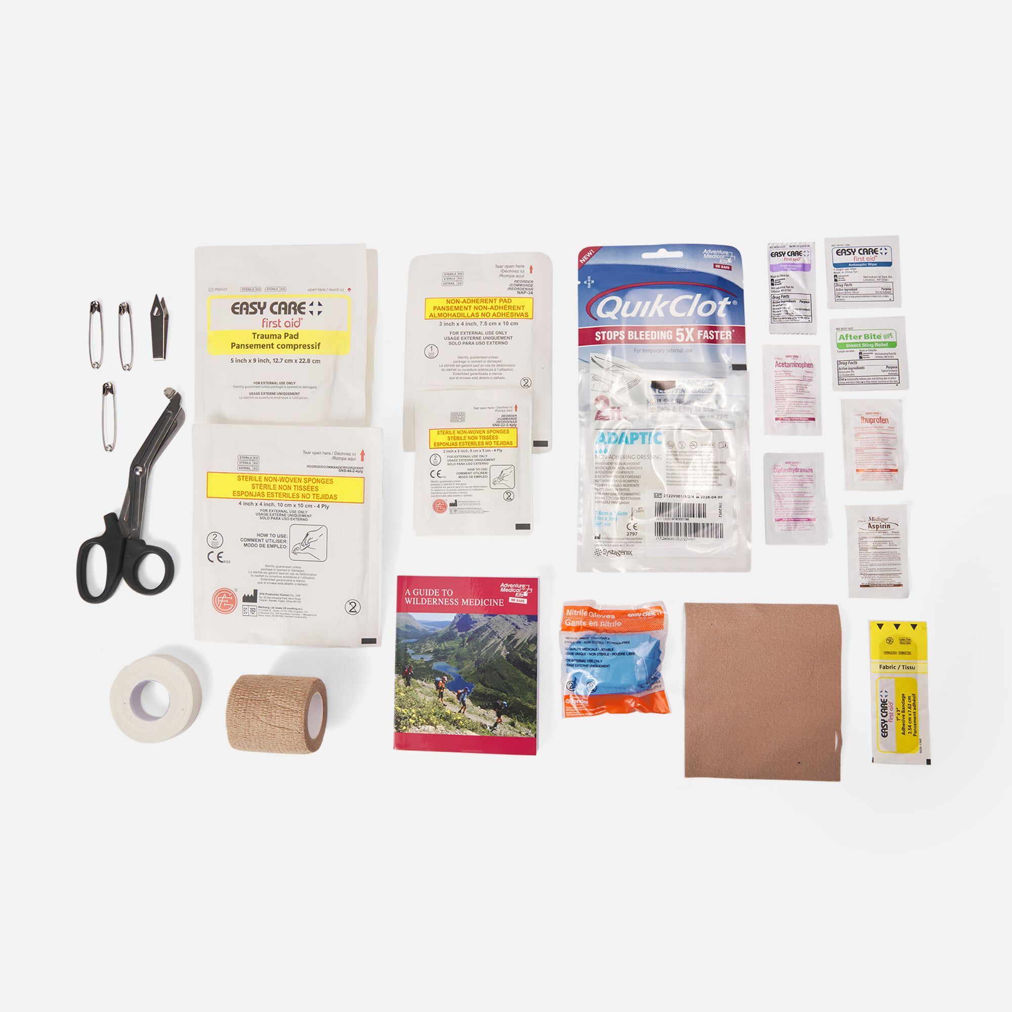 Adventure Medical Kits MOLLE Bag Trauma Kit 1.0, Khaki, large
