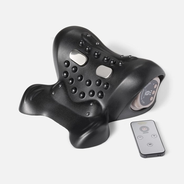 Caring Mill™ Cervical Traction and Neck Pain Release Stretcher with Heat and Massage, , large